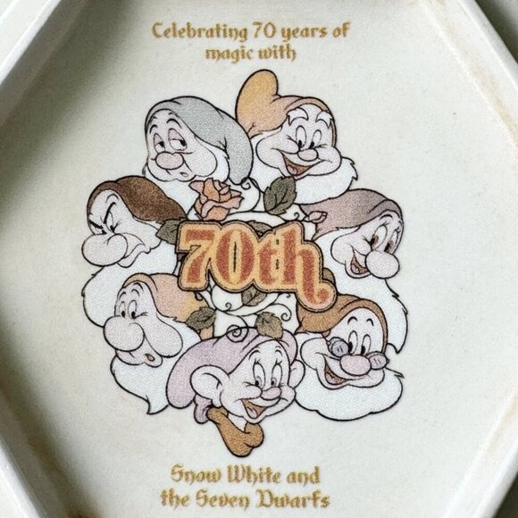 Disney Snow White and the Seven Dwarfs 70 Year Jewelry Trinket Box 2007 - Picture 5 of 10